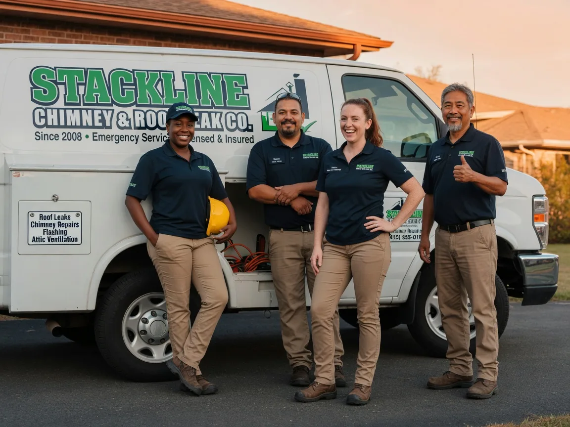 Chimney flashing repair company in Loretto, MN